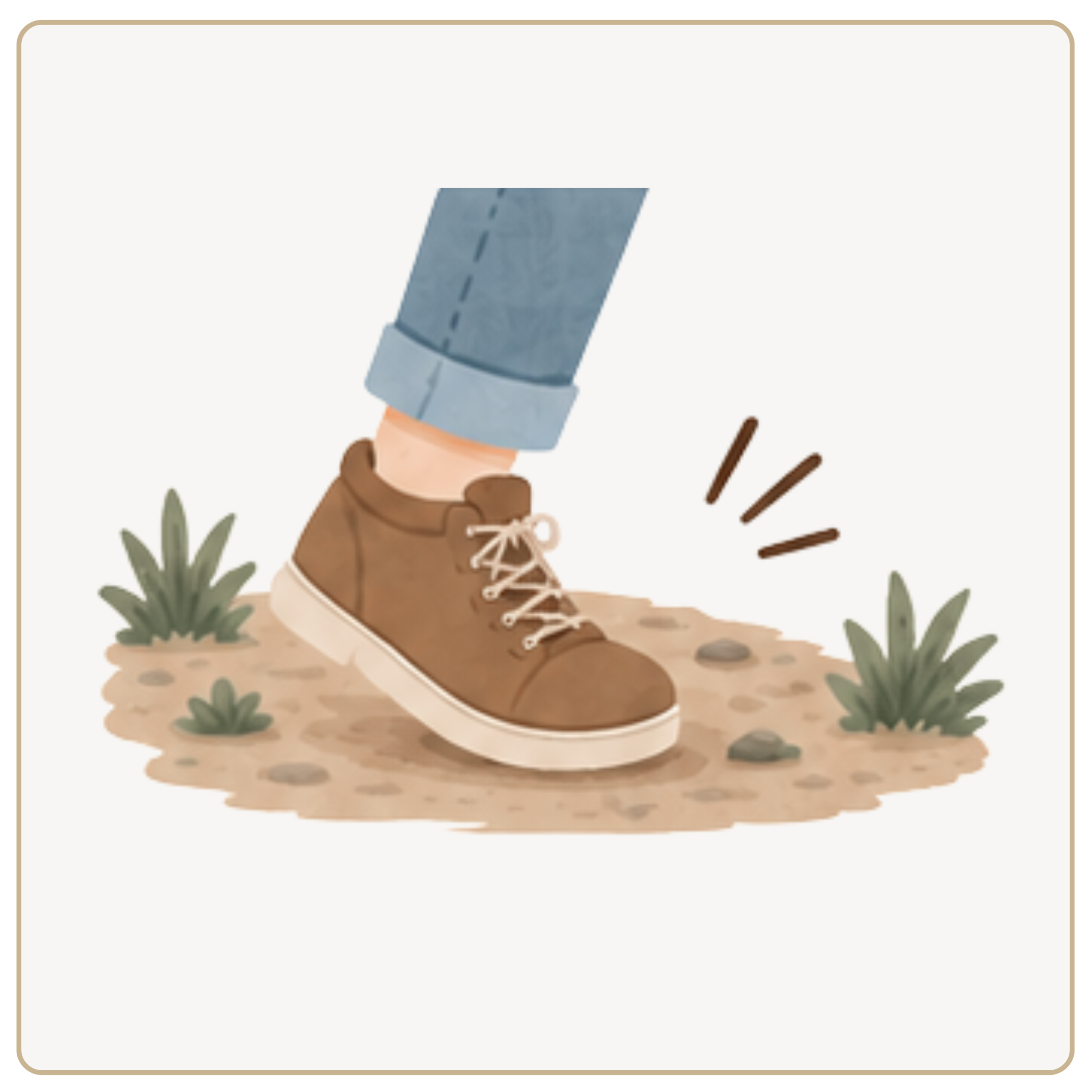 footsteps